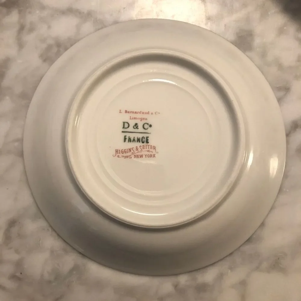 Set of 4 Vintage Delinieres & Co Limoges Bowls